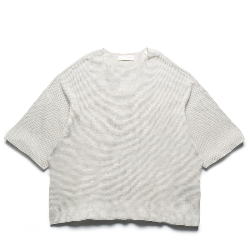 Fear Of God Essentials Waffle Tee - Heather Stone